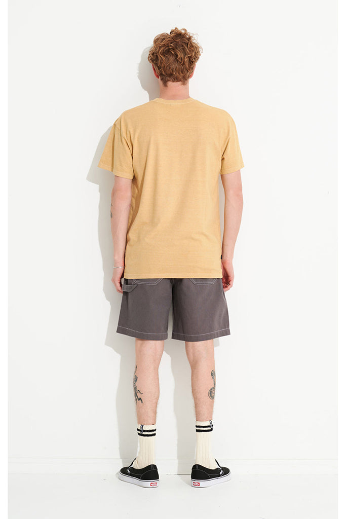 Misfit Hong Kong Garden 50-50 SS Tee Pigment Tan