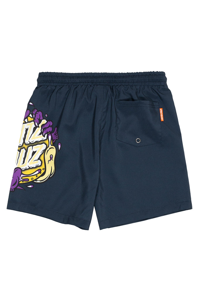 Santa Cruz OS Slasher Dot Boardshort Navy