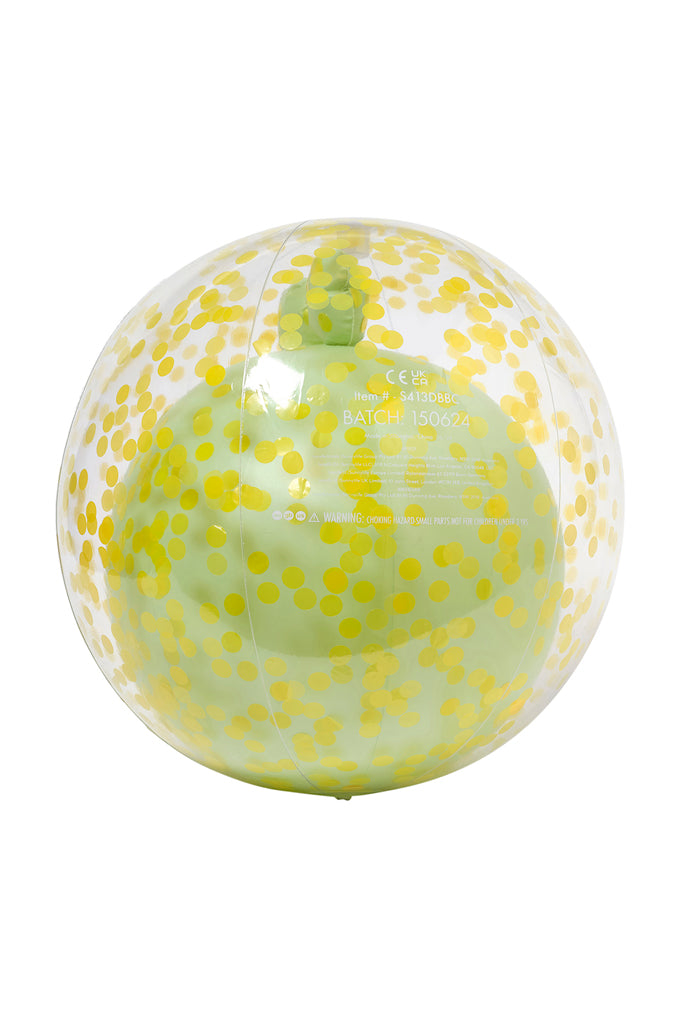 SunnyLife 3D Inflatable Beach Ball Cookie the Croc Light Khaki