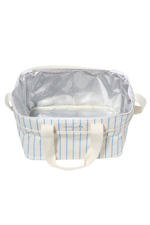 SunnyLife Cooler Bag Le Weekend Mid Blue Cream