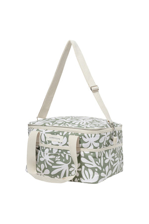 SunnyLife Canvas Cooler Bag The Vacay Olive