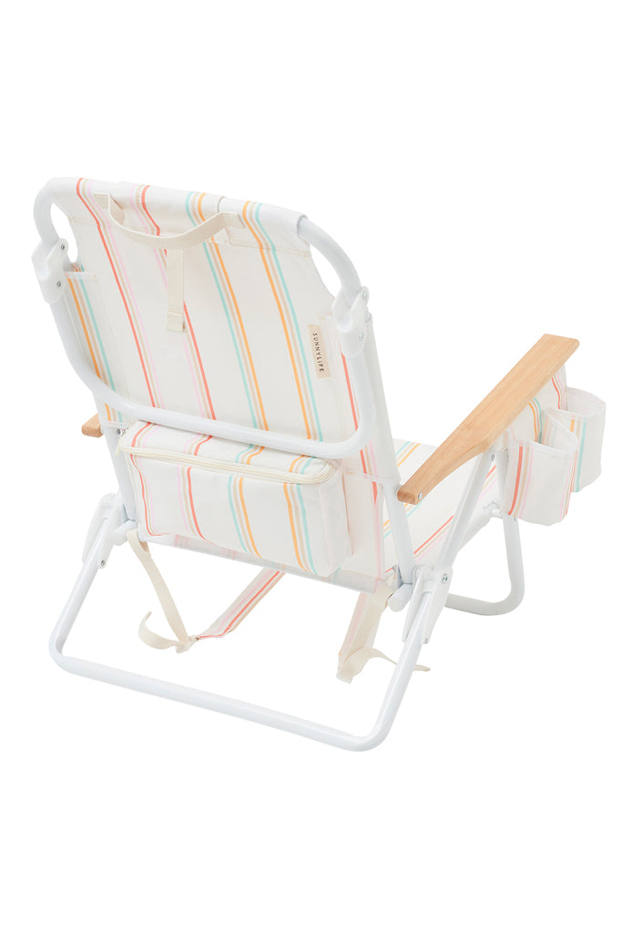 SunnyLife Luxe Beach Chair Rio Sun Multi Stripe