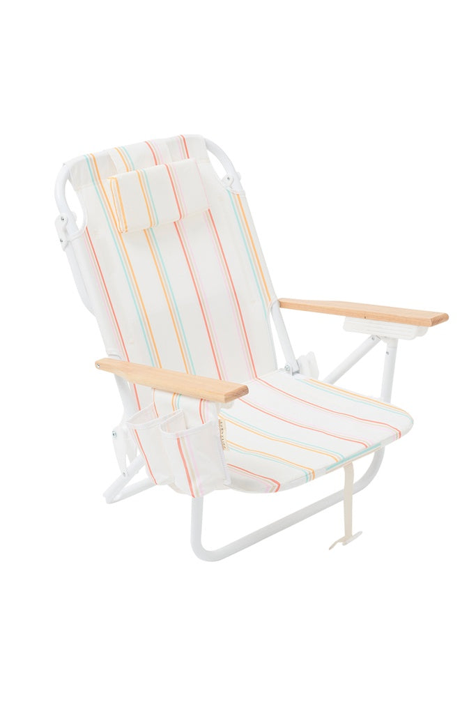 SunnyLife Luxe Beach Chair Rio Sun Multi Stripe