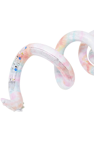 SunnyLife Giant Inflatable Noodle Snake Tie Dye Multi