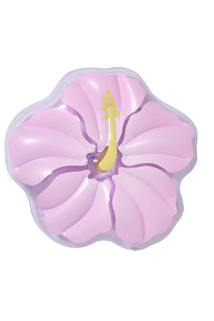 SunnyLife Luxe Lie-On Float Hibiscus Pastel Lilac