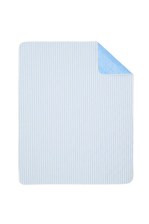 SunnyLife Beach and Picnic Blanket Le Weekend Mid Blue-Cream