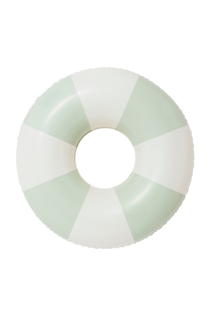 SunnyLife Tube Pool Ring The Vacay Soft Olive Stripe