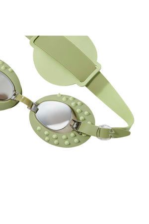 SunnyLife Kids Swim Goggles Cookie the Croc Khaki