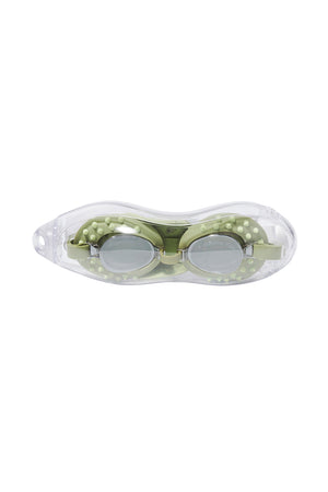 SunnyLife Kids Swim Goggles Cookie the Croc Khaki