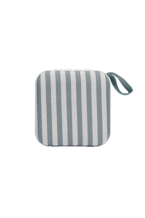 SunnyLife Portable Travel Speaker The Vacay Olive Stripe