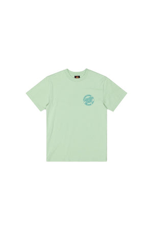 Santa Cruz Youth Mfg Dot Fade Tee Sage