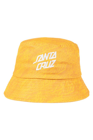 Santa Cruz Youth Bold Stack Bucket Hat Yellow