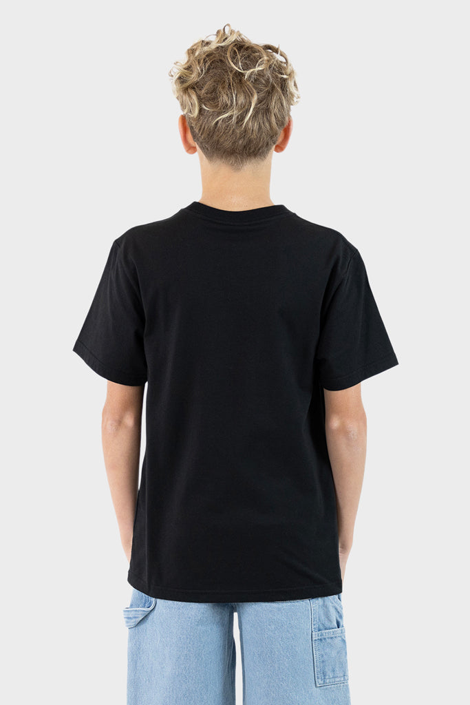 Santa Cruz Youth Mfg Dot Front Short Sleeve Tee Black