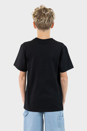 Santa Cruz Youth Mfg Dot Front Short Sleeve Tee Black