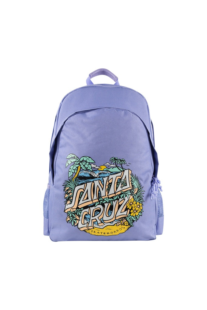 Santa Cruz Youth Aloha Dot Backpack Iris