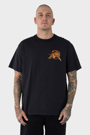 Santa Cruz Salba Tiger Redux Tee Off Black