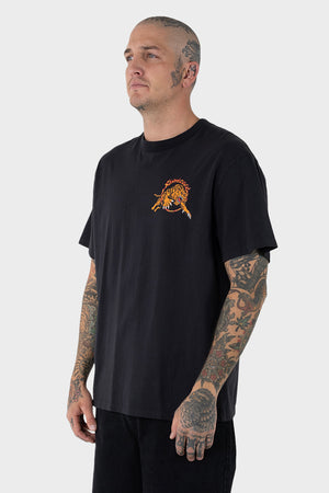 Santa Cruz Salba Tiger Redux Tee Off Black