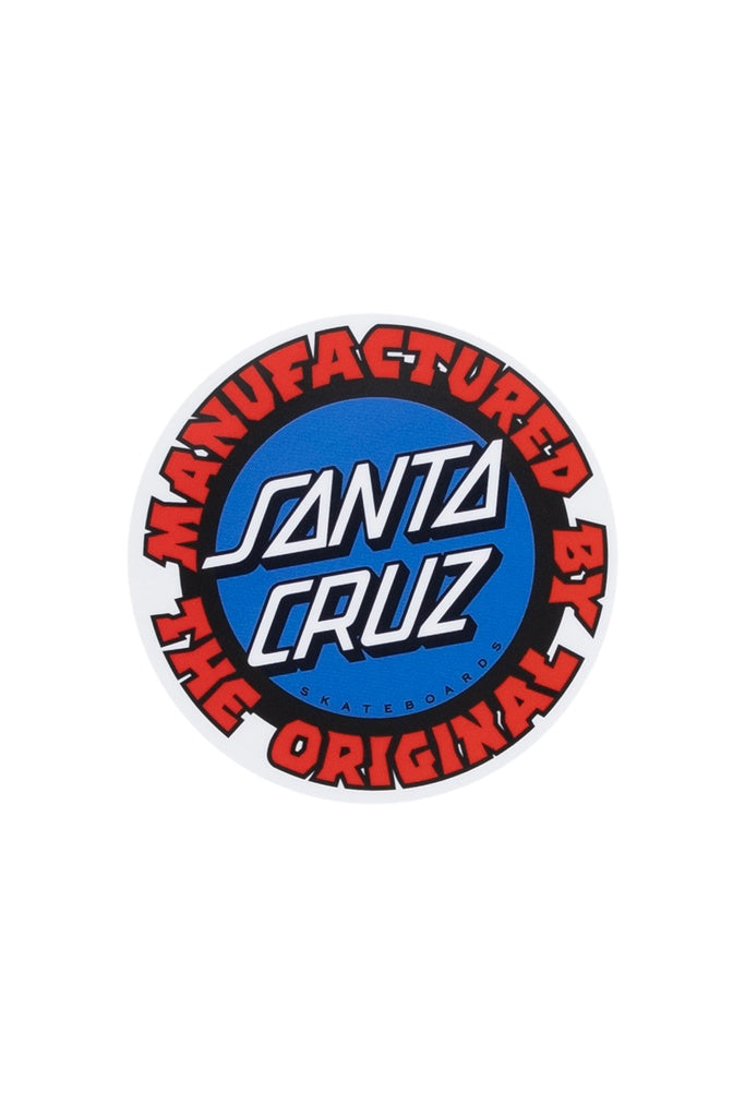 Santa Cruz Youth Speed Mfg Dot Sticker Blue