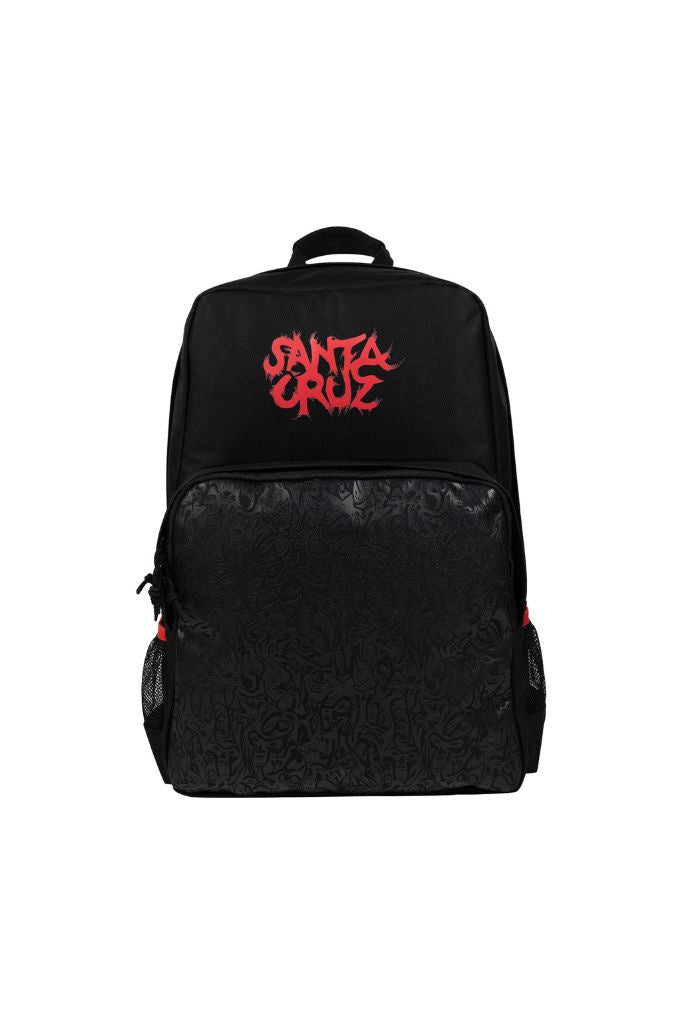 Santa Cruz Knox Faces Backpack Off Black