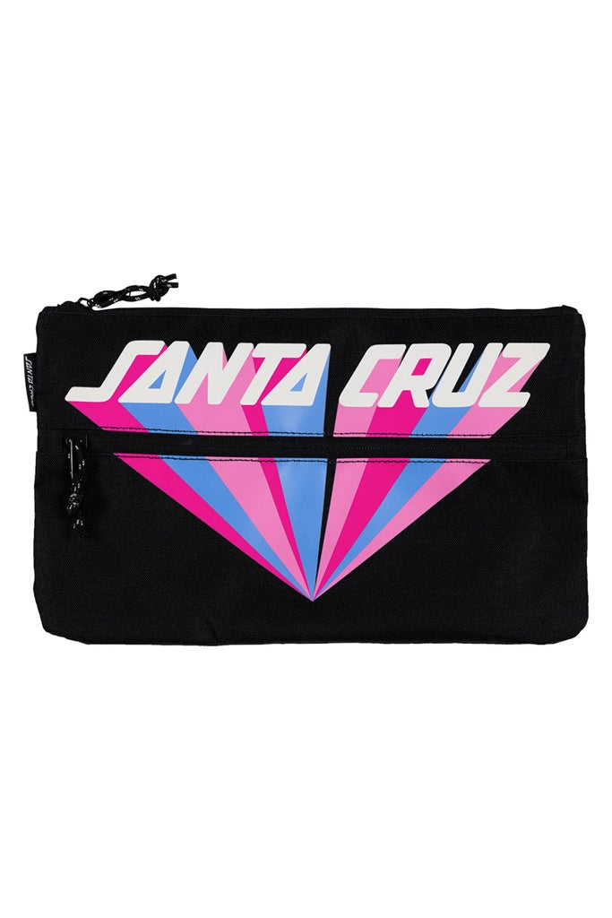 Santa Cruz Youth Delta Strip Pencil Case Black