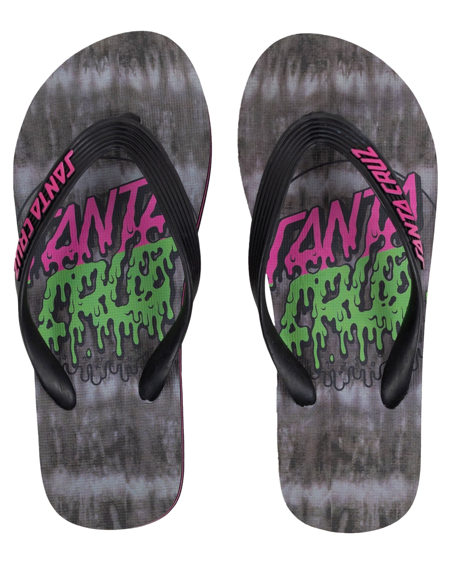 Santa Cruz Youth Rad Dot Hollow Thongs Black