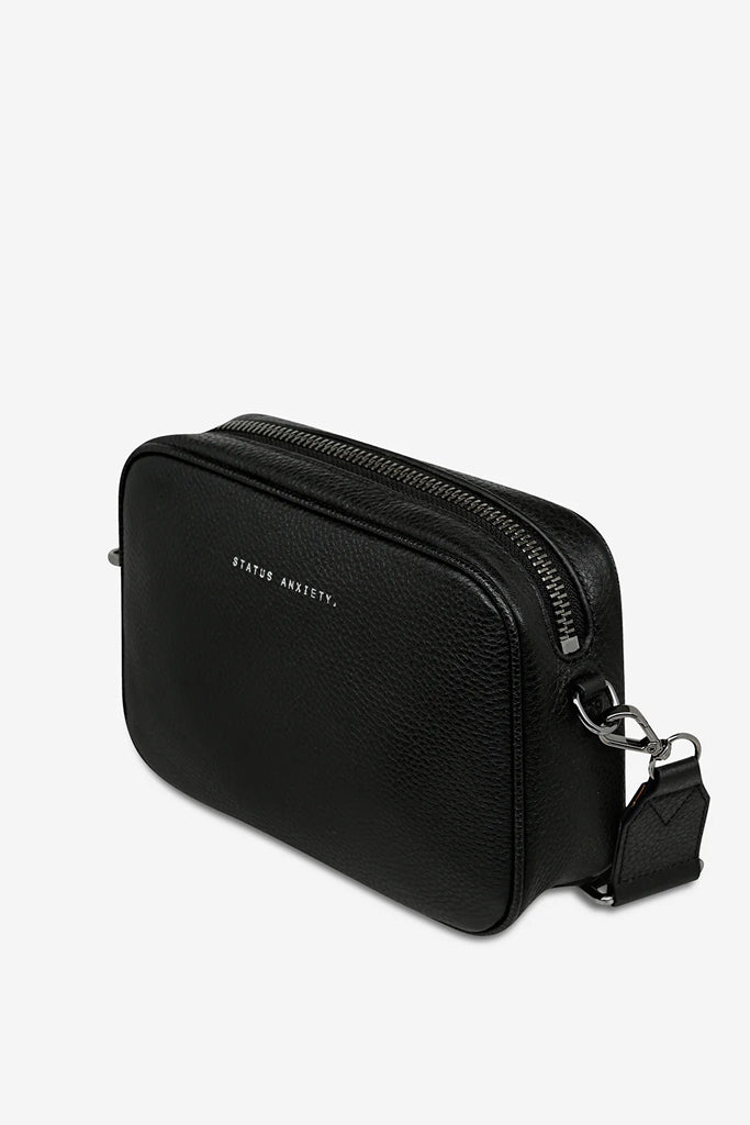 Status Anxiety Plunder With Webbed Strap Black