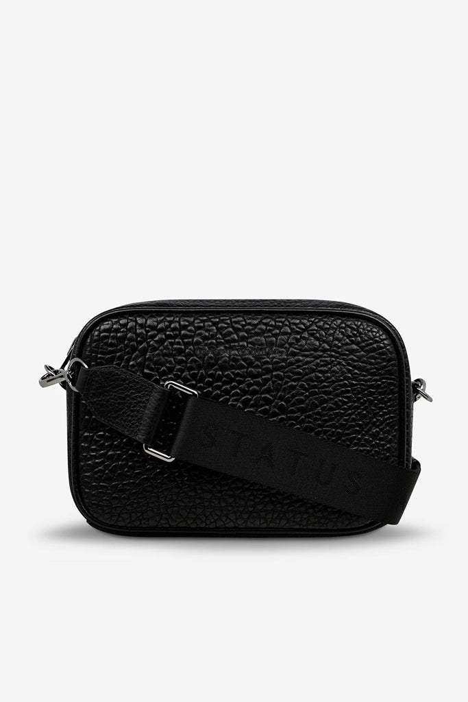 Status Anxiety Plunder With Webbed Strap Black Bubble