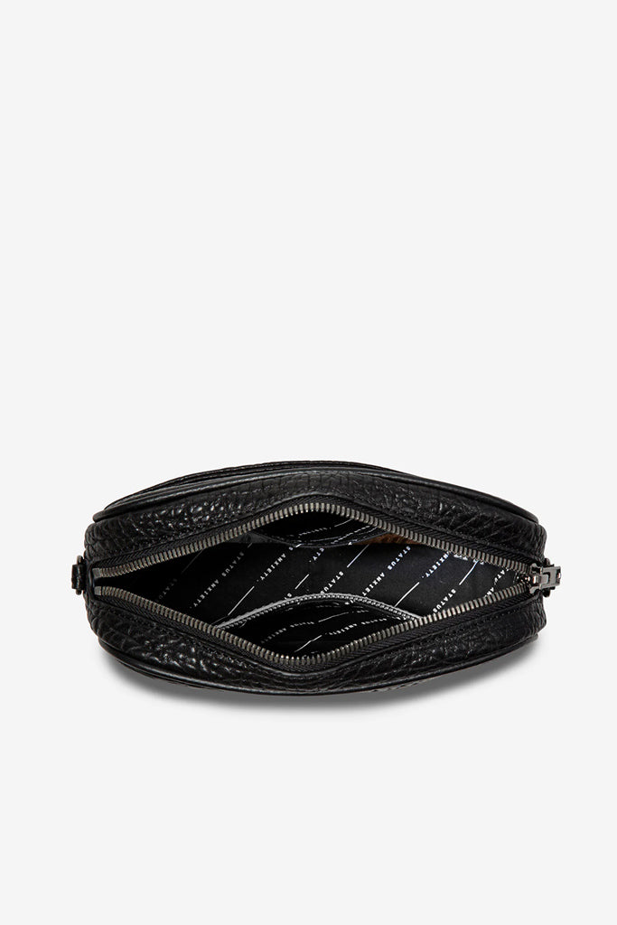 Status Anxiety Plunder With Webbed Strap Black Bubble