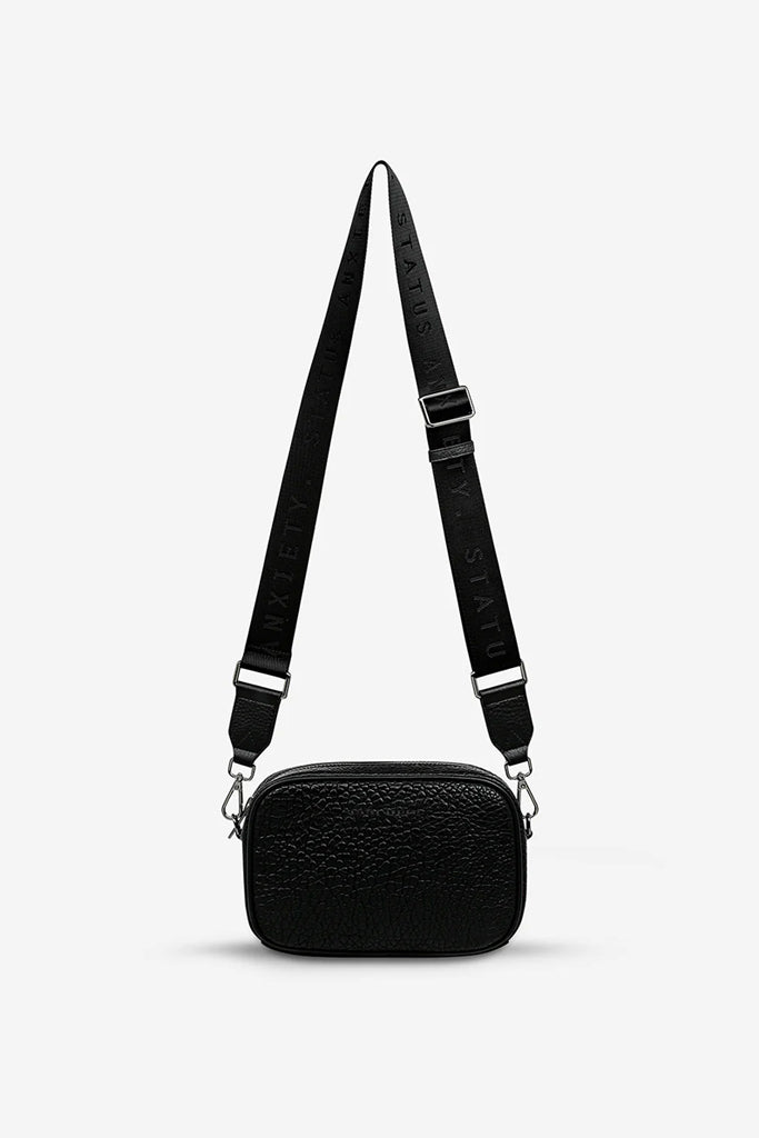 Status Anxiety Plunder With Webbed Strap Black Bubble