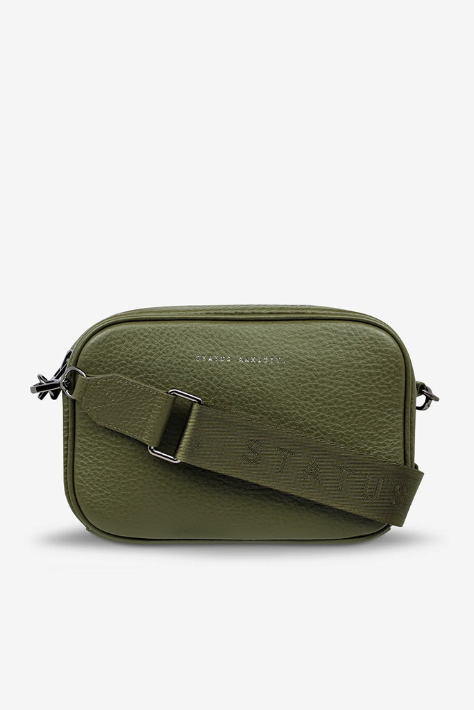 Status Anxiety Plunder With Webbed Strap Khaki