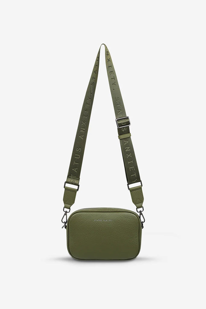 Status Anxiety Plunder With Webbed Strap Khaki