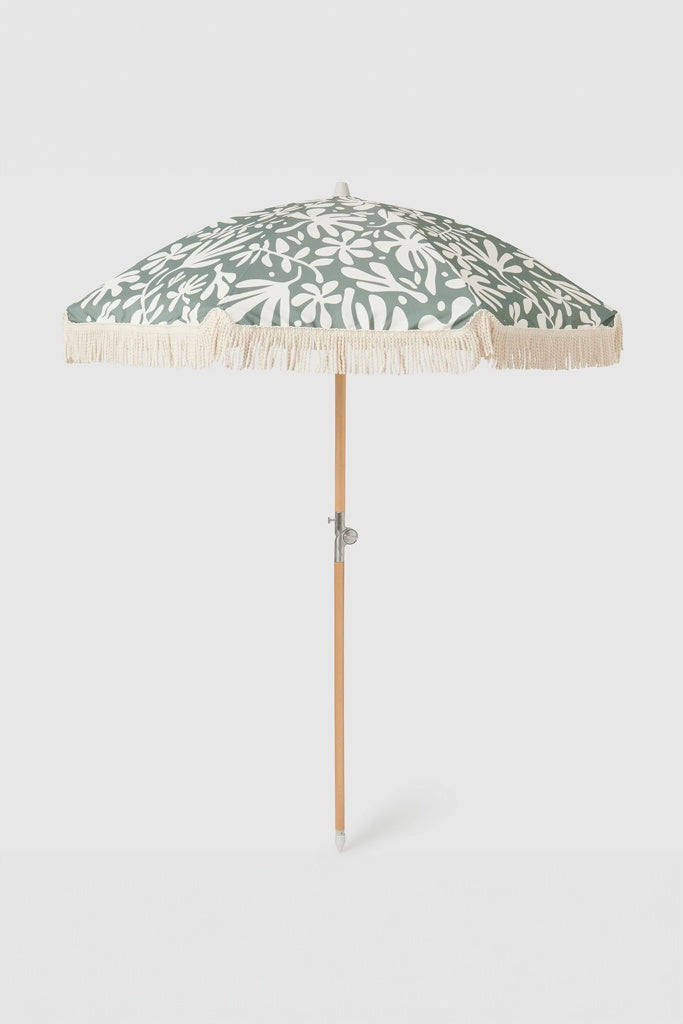 SunnyLife | Luxe Beach Umbrella The Vacay Olive