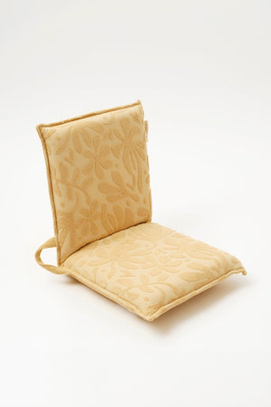 SunnyLife | Luxe Folding Seat Mango Bay Golden Mustard