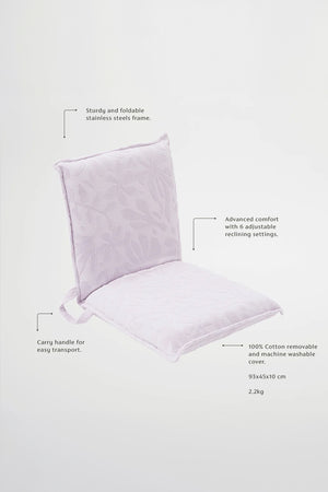 SunnyLife | Luxe Folding Seat Rio Sun Pastel Lilac