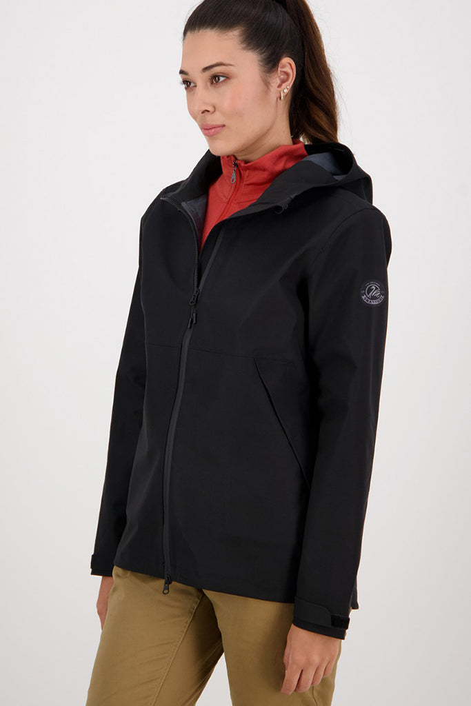 Swanndri Wellington Rain Jacket Black