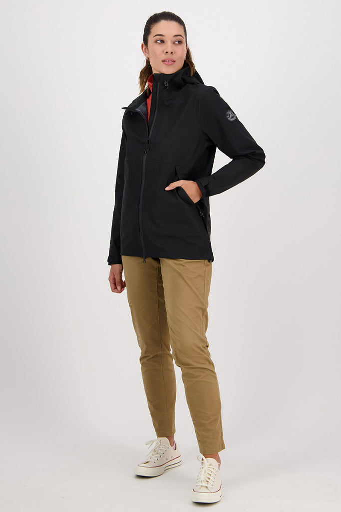 Swanndri Wellington Rain Jacket Black