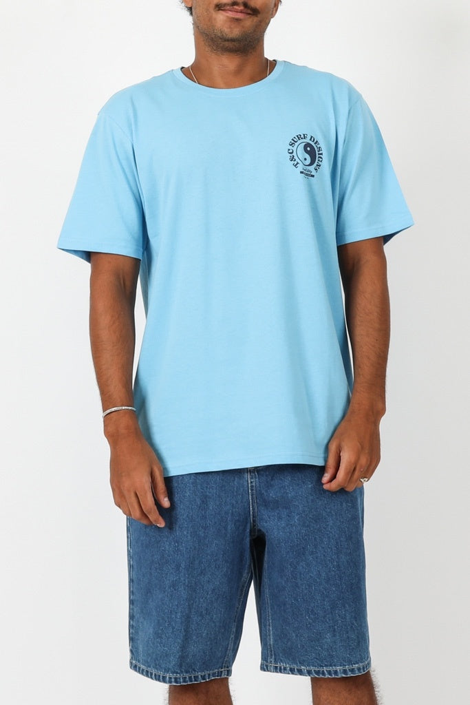 T&C Sunset Tee Imperial Blue