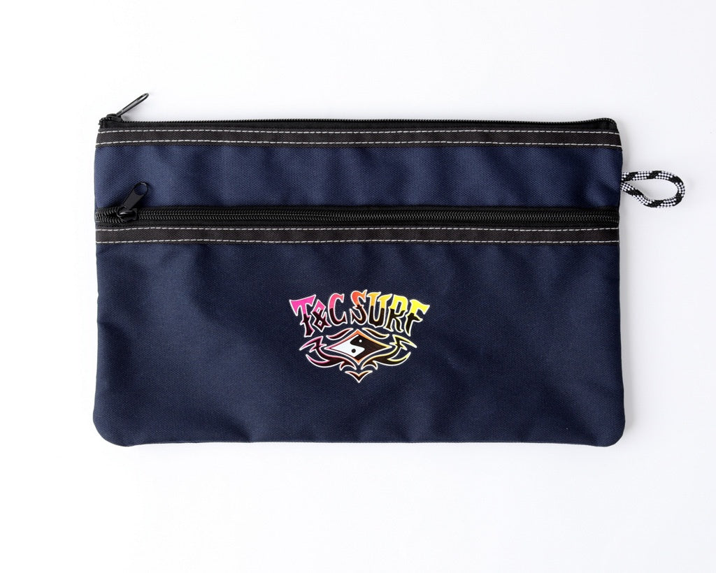 T&C Thrift Pencil Case Navy