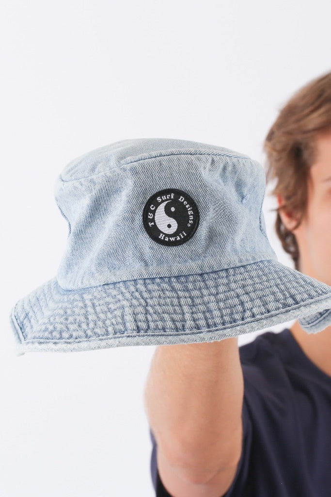 T&amp;C Vintage OG Bucket Hat Bleached Blue