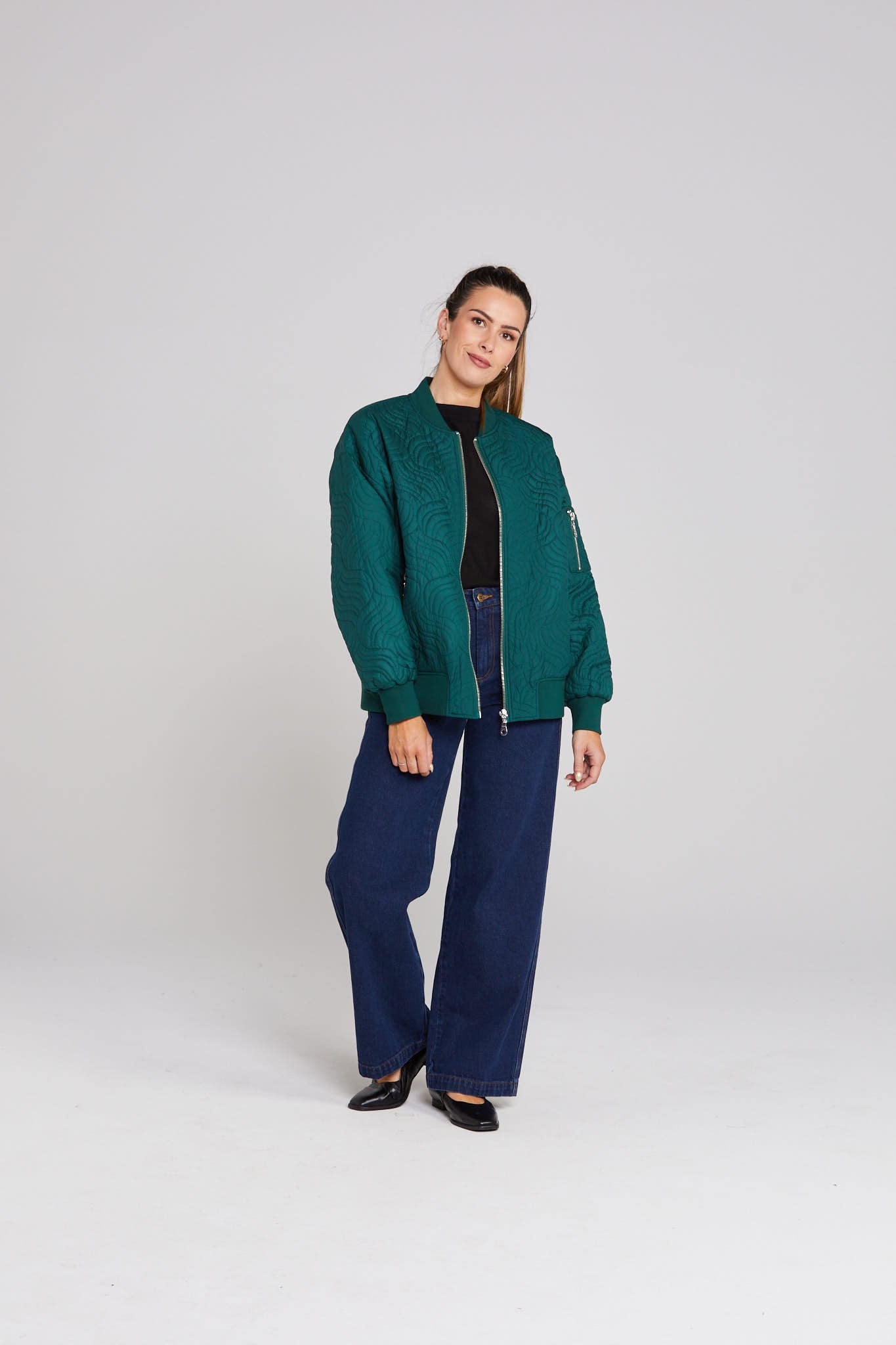 Thing Thing Flying jacket -Forest