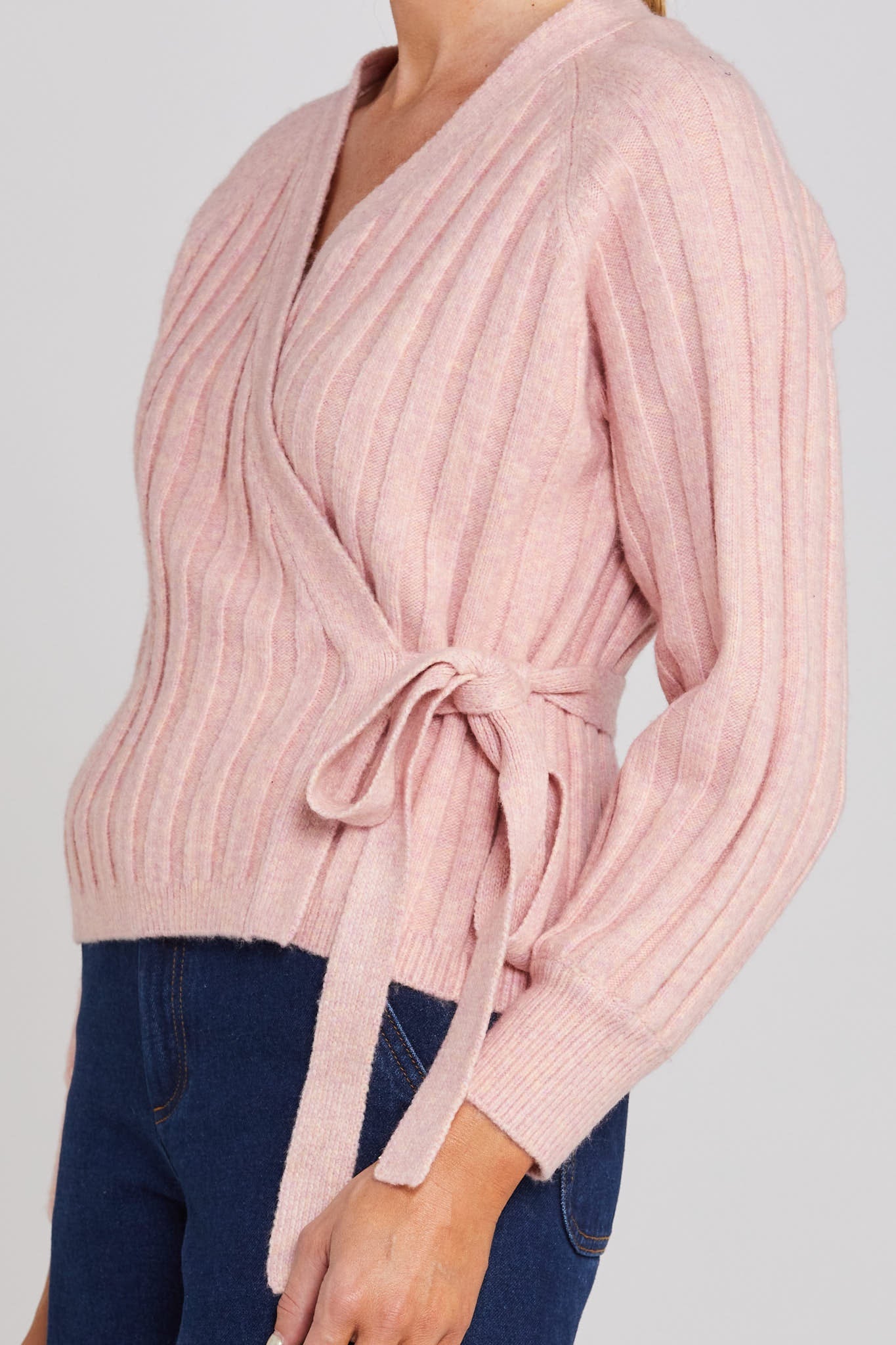Thing Thing Wrapt Cardigan- Sprinkle