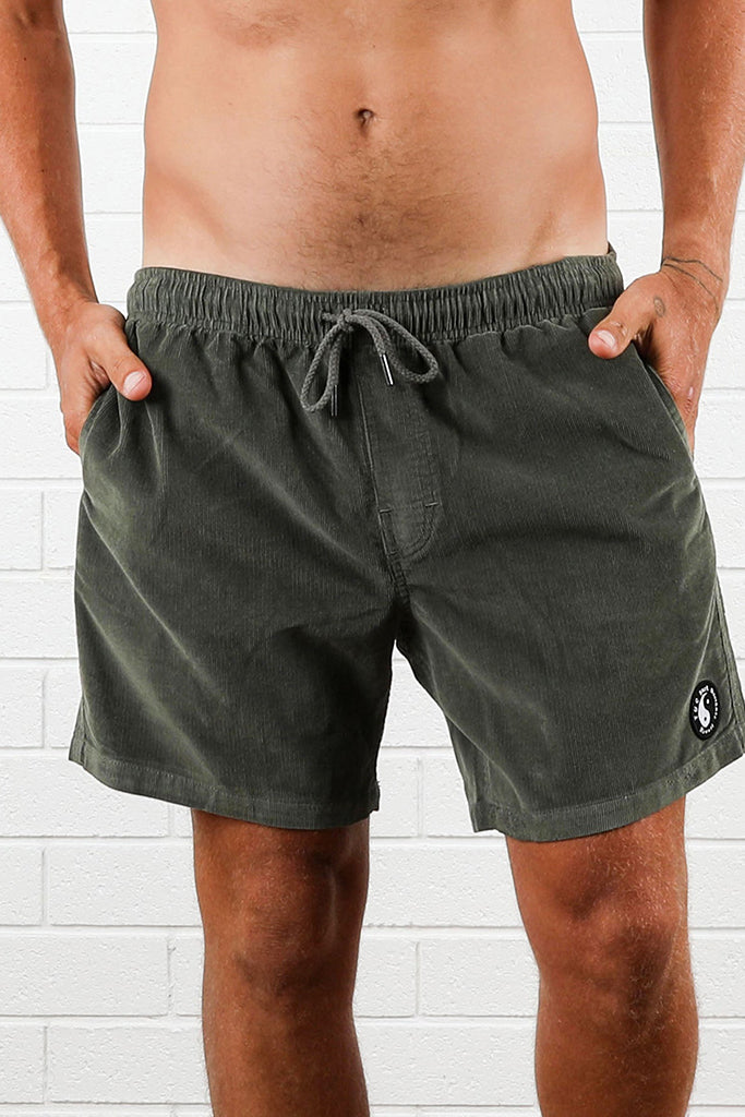 T&C All Day Beach Short Military