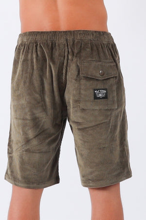 T&C Dawn Cord Short Olive