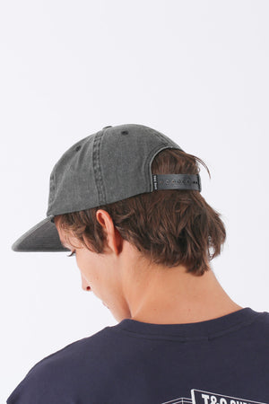 T&C Thrift Snap Back Acid Black