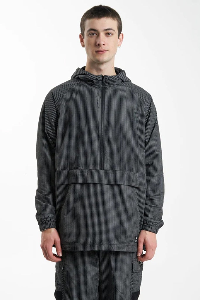 Thrills Cortex Anorak Jacket Black