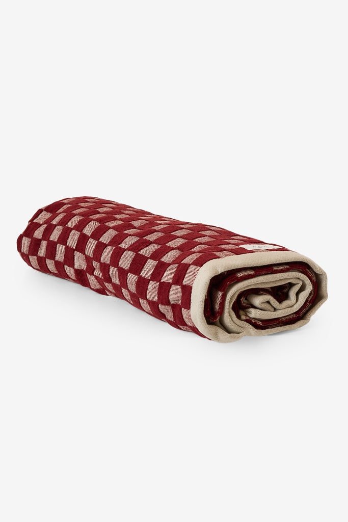 Thrills Aalto Terry Beach Towel Syrah