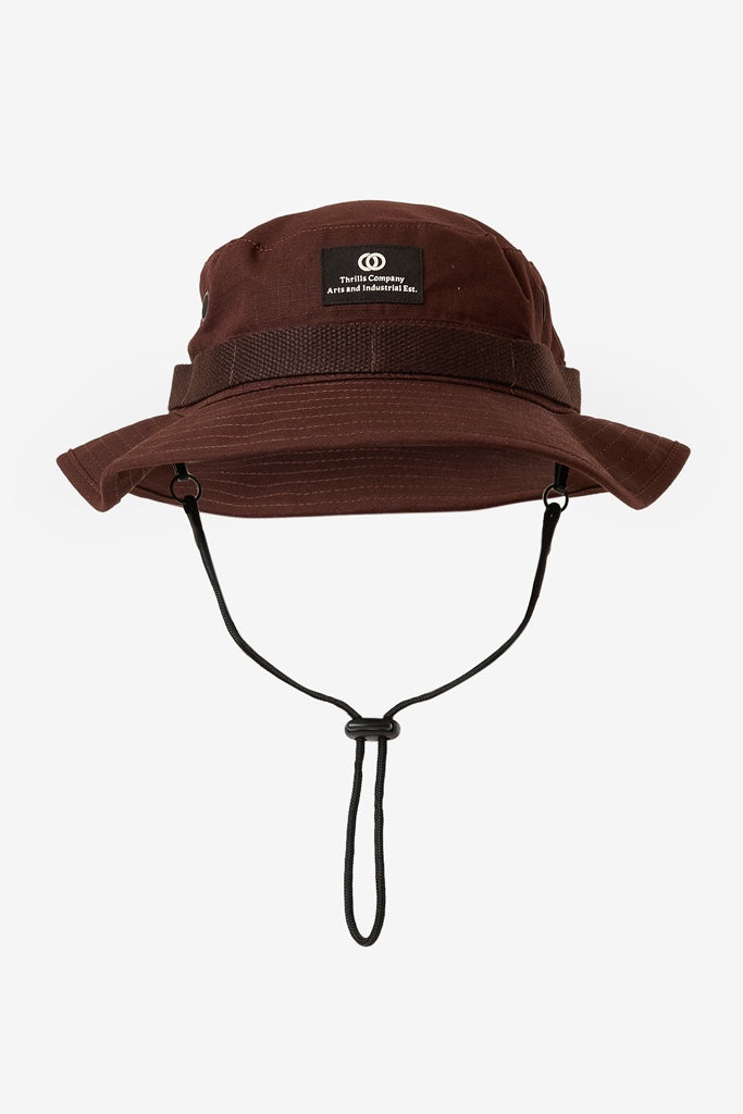 Thrills Cortex Boonie Hat Postal Brown