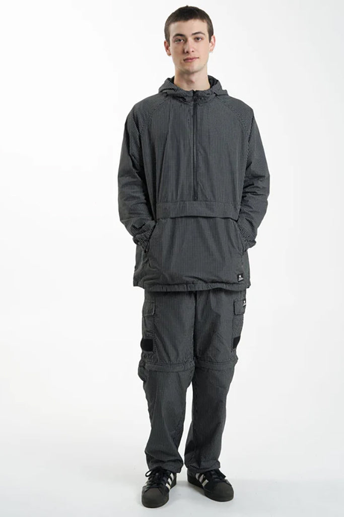 Thrills Cortex Anorak Jacket Black