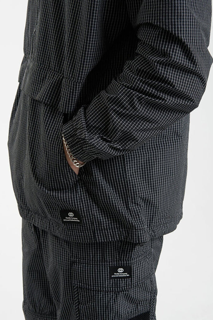 Thrills Cortex Anorak Jacket Black