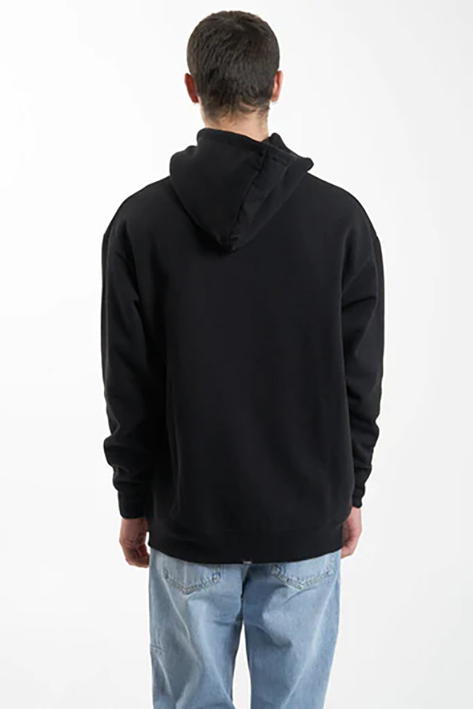 Thrills Cortex Zip Hood Fleece Black